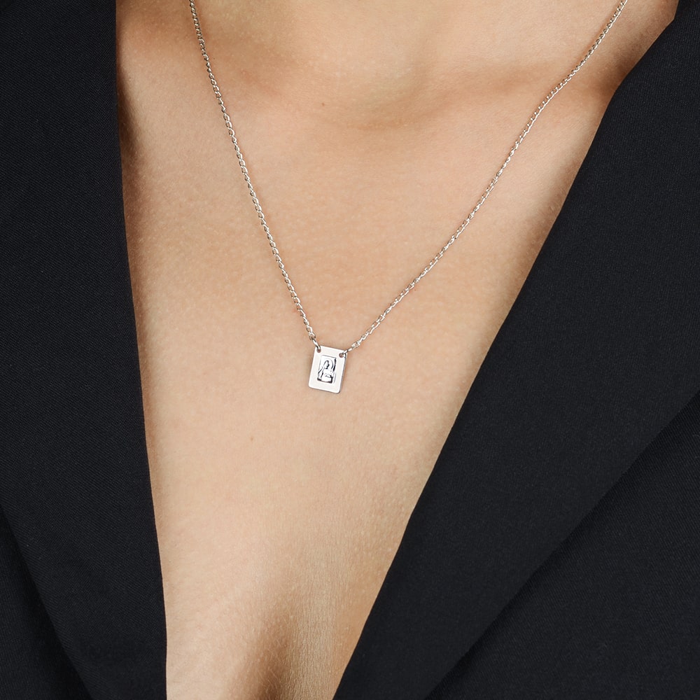 Escapulário Prateado 70cm - Galeria